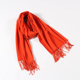 Plaid Winter Scarf Women