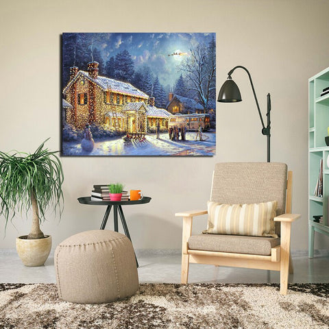 Christmas Vacation Wall Art Canvas