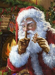 Christmas Picture Canvas Santa Claus