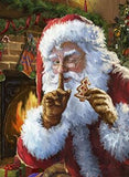 Christmas Picture Canvas Santa Claus