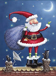 Christmas Picture Canvas Santa Claus