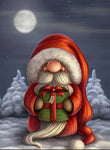 Christmas Picture Canvas Santa Claus