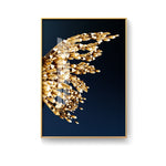 Nordic Golden butterfly Wall Decoration