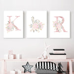 Baby Posters Personalized Girl's Name