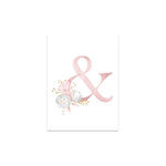 Baby Posters Personalized Girl's Name