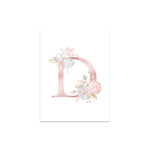 Baby Posters Personalized Girl's Name