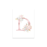 Baby Posters Personalized Girl's Name