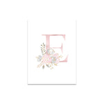 Baby Posters Personalized Girl's Name