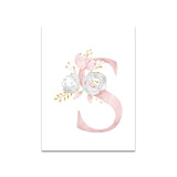 Baby Posters Personalized Girl's Name