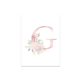 Baby Posters Personalized Girl's Name