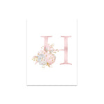 Baby Posters Personalized Girl's Name