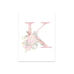 Baby Posters Personalized Girl's Name