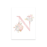 Baby Posters Personalized Girl's Name