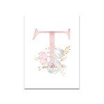 Baby Posters Personalized Girl's Name