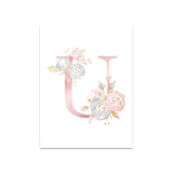 Baby Posters Personalized Girl's Name