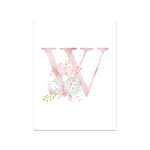 Baby Posters Personalized Girl's Name