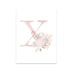 Baby Posters Personalized Girl's Name