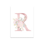 Baby Posters Personalized Girl's Name