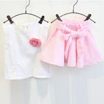 Cute Girls Summer Skirt & Top