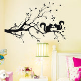 cartoon decals wall art