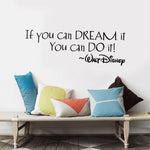 Inspiring Quote Wall Stickers