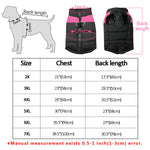 Large Dog Clothing Jacket 2XL-7XL