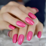 Pink Nude White French Nail Art