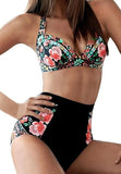 Floral Bikinis Set Swimsuit Women