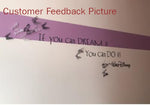 Inspiring Quote Wall Stickers